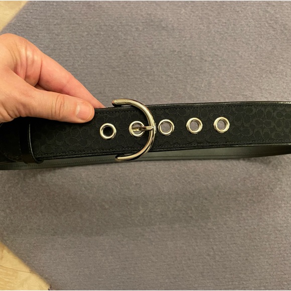 Black coach belt - Picture 1 of 8